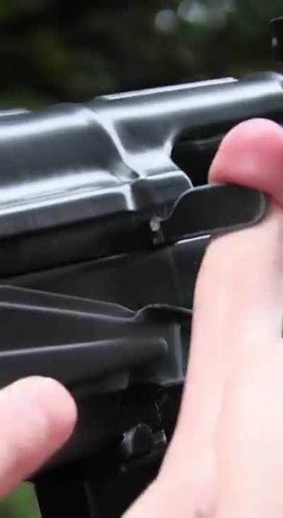 24 Seconds of Gas Blow Back Satisfaction