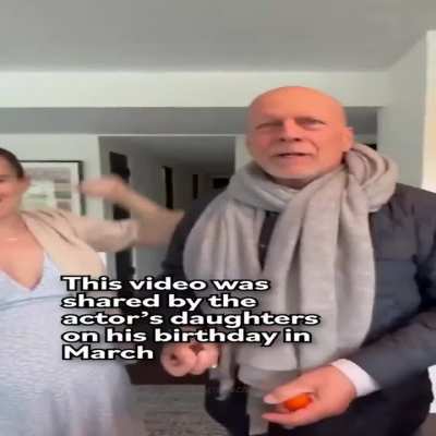 Bruce Willis' daughter shares touching moment with her dad