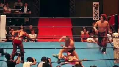 With New Japan’s domestic violence angle being a hot topic on SquaredCircle, I thought it would be appropriate to show this hidden gem