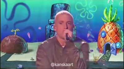 Eminem - Rap God but with SpongeBob music