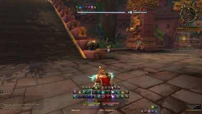 Tried to Create the Final Fantasy XIV [UI] in WoW