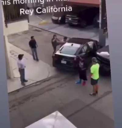 High 16 y/o runs down mother and baby before he crashes and people catch him.