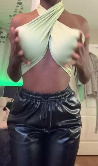 My big bouncy boobies ;)