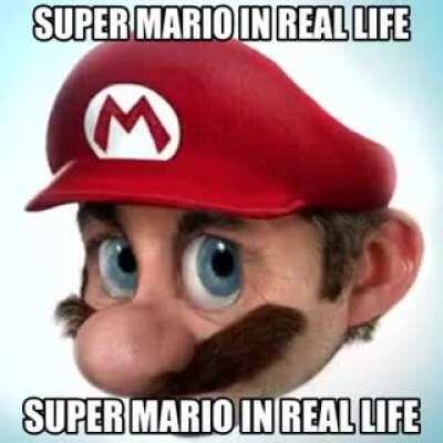 supah mario real live!! 😳😳😳