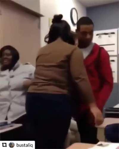 Boy vs Girl fight. Argument turns into a violent fight fast.