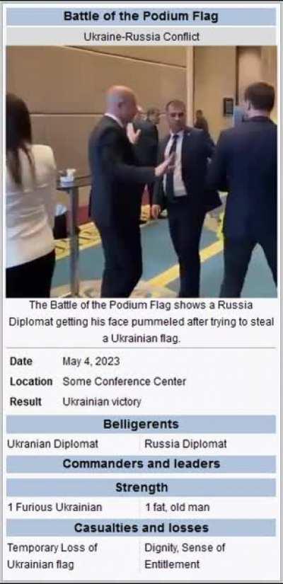 Add another Russian loss to the record books