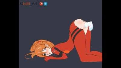 Asuka plugged (biitii_Art)