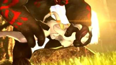 Tauren fucks tied up Dranei [Warcraft]