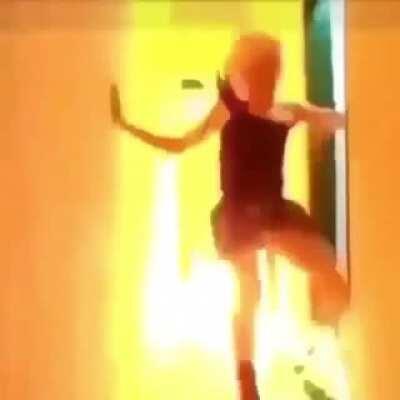 Me walking away from Brandy that has liandrys and demonic embrace