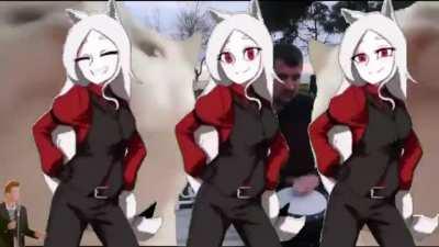 Just a video of Cerberus vibin with her friends.Art by@FantasyChange