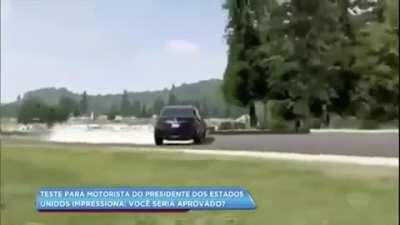 In 2017 a news channel in Brazil showed a video of Forza 6 saying it was how the limo drivers of USA president were trained LMAO