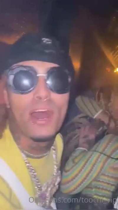 Tk with lil pump in club