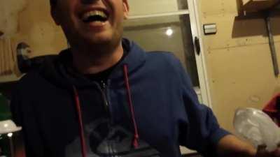 Huffing airduster is insane.