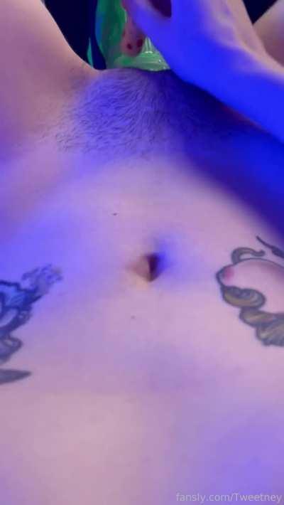 female pov of getting fucked with belly bulge