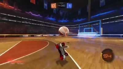 Neat little passing play in hoops. 3 passes, 1 goal.