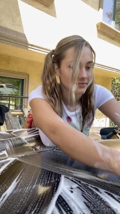 The inside needs cleaning too