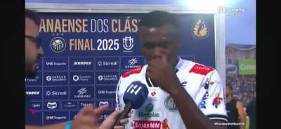 O cara ficou sem reação