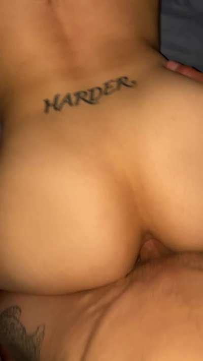 Hopefully soon I’ll be able to take two cocks in my ass at the same time