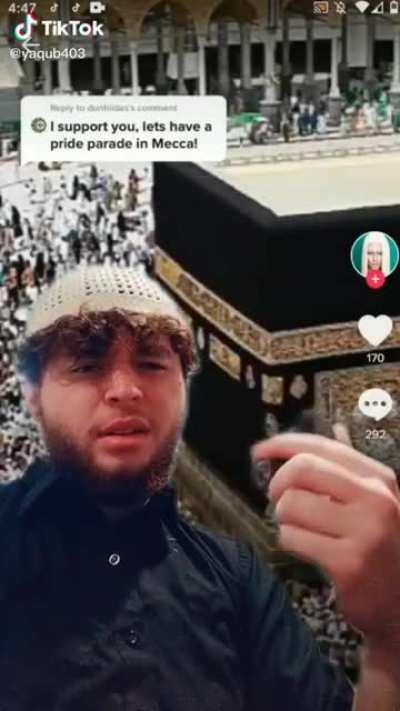 What a peaceful and accepting religion..