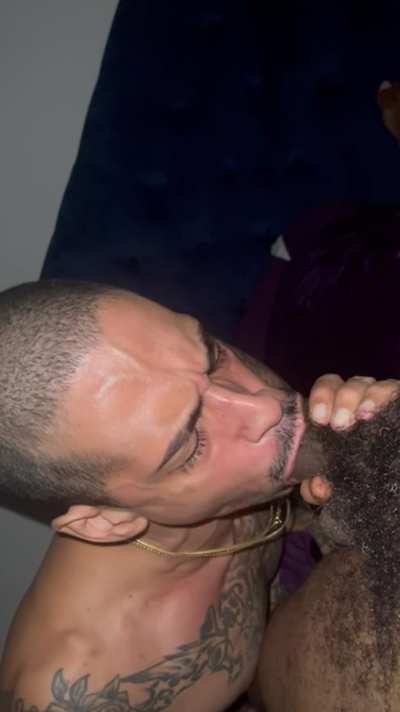 tops love sucking BIG DICK