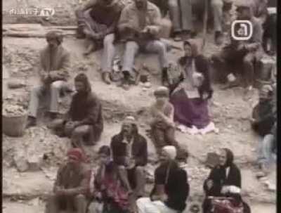 Turkish man flying (real)