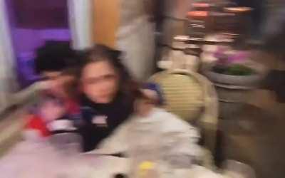 Grandpa asks an important question to live streamers making out