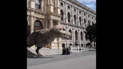 The Most Realistic T-Rex animation. by Günter Nikodim