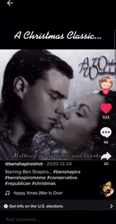 I found a Ben Shapiro fangirl club