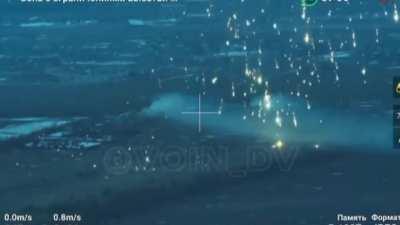Russian forces fire 9M22S incendiary over a Ukrainian position in Zaporizhzhia province recently. The aim of this stuff is to render military hardware useless, if there are a sufficient number of flammable goods on the ground, it can create mass fires
