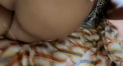 Hairy pussy plus big booty combo