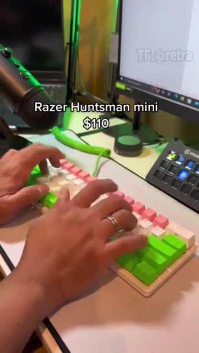 Comparing mechanical keyboard sounds