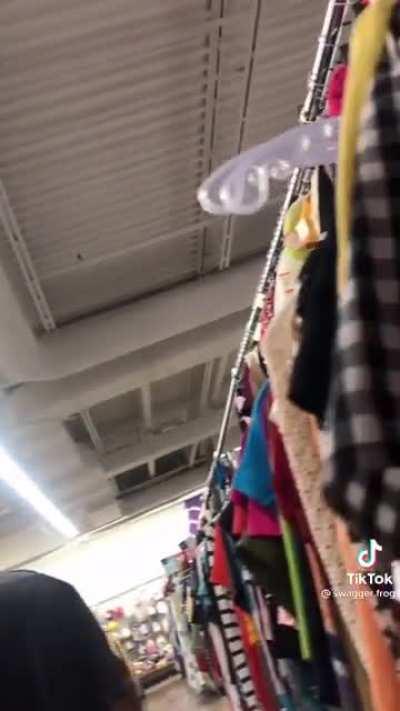 This is terrifying. Scrote at a thrift store tries to lure a 17 year old at to his farm talking about getting injured and needing help.