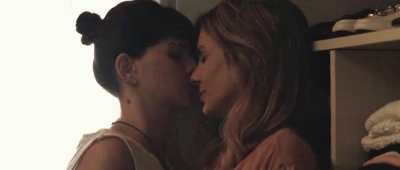 China Su&aacute;rez and Julieta Cardinali Lesbian kissing scene - Part 1 - in Linda (2024)