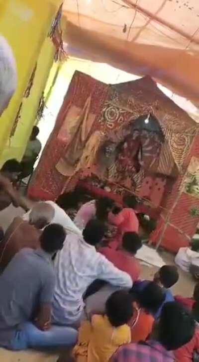 Priest assaulting woman to appease god