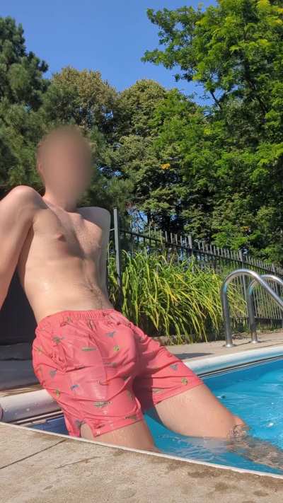 Care to join me by the pool?