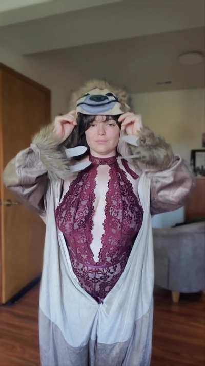 You never know what's underneath those onesie's