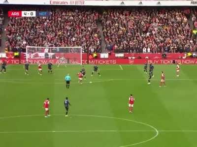 This angle of Partey’s rocket 🤩