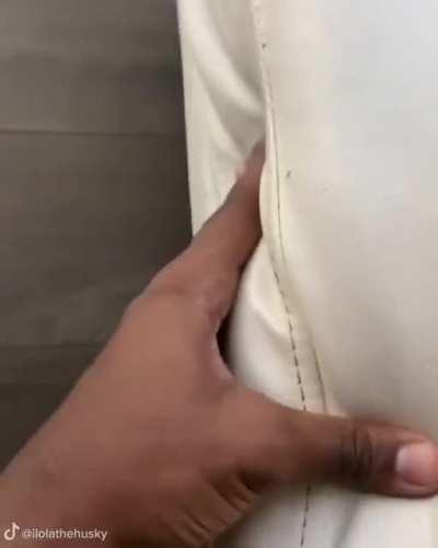 He loves hide and seek but only knows one spot...