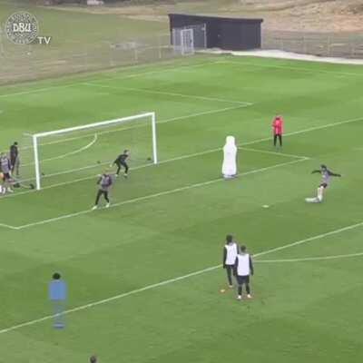 Thomas Delaney (Denmark) goal in training