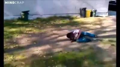 Crackhead Backflip Off 40-foot Roof