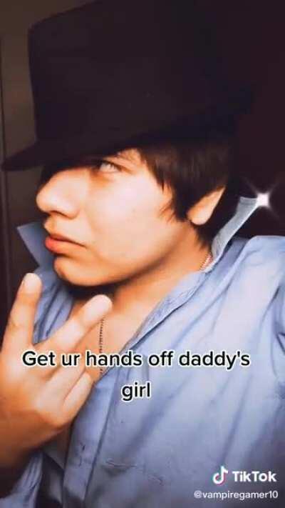 “Get your hands off my kitten”