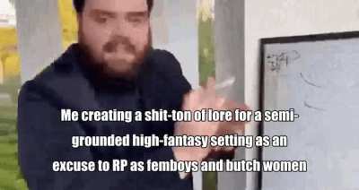 There isn’t even a lore reason for them being femboys. They just are.