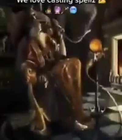 I love casting spells 🪄 🧙‍♂️🥶