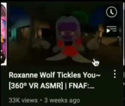 Roxanne wolf tickles you