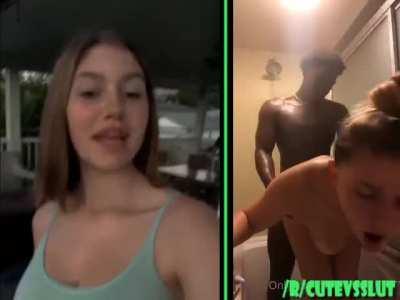 Givin thot a good treat....