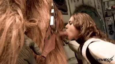 Female stormtroopers decide they want some Wookie dick