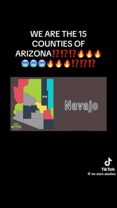 Name a better song about all the counties in Arizona I’ll wait