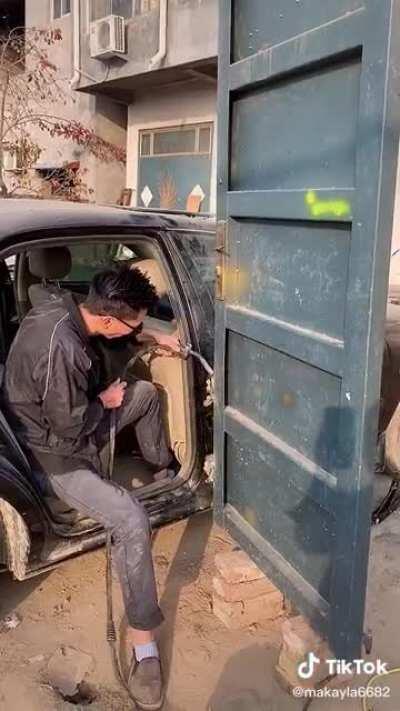 Fixed the car door boss