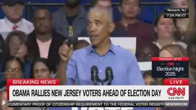 Obama called out the Trump pooping citizens video in front of people “Because all of that is a distraction from the fact that your situation, your life has not gotten better. They do it so you won't notice