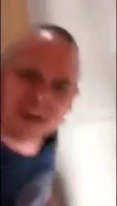 to break into someone's house and act innocent